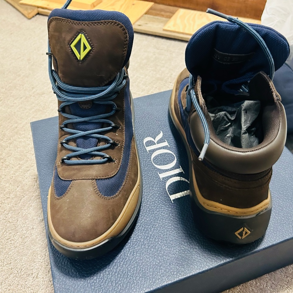 Dior Leather Hiking Boots - Picture 7 of 9